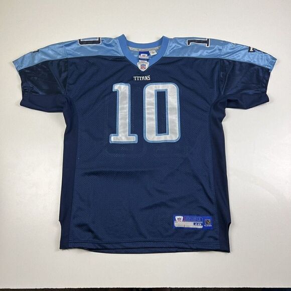 Vince Young Tennessee Titans Reebok Jersey NFL On Field Stitched Mens Size 48 - Picture 1 of 10